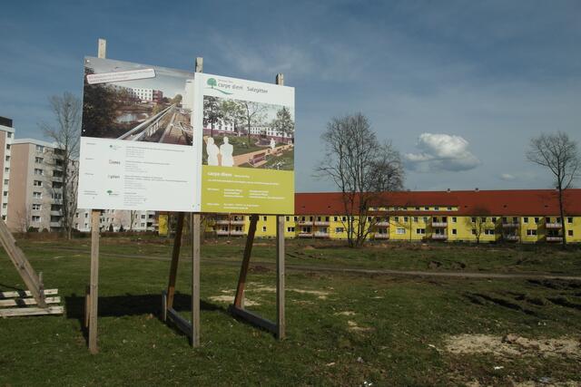Geplantes Altenzentrum an der Albert-Schweitzer-Straße