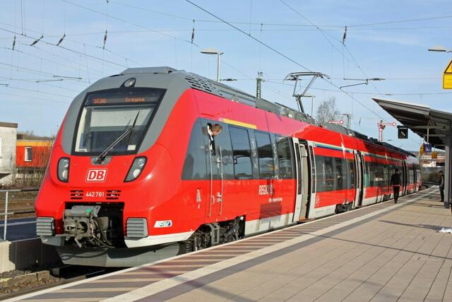 Mittelhessen-Express in Stadtallendorf (20.04.)