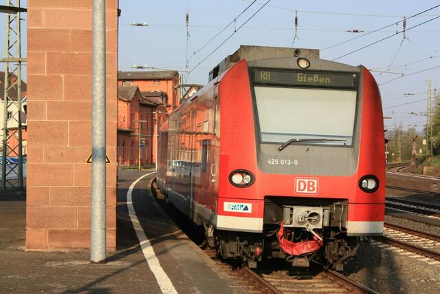 RegionalBahn in Kirchhain (26.04.)