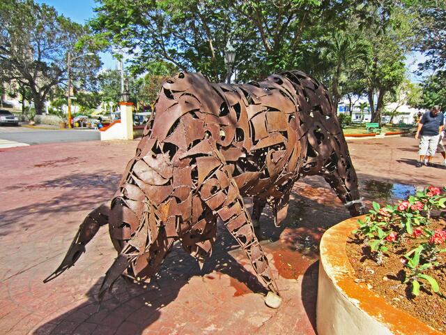 Parque Central Juan Pablo Duarte, 
La Romana, Dominikanische Republik.