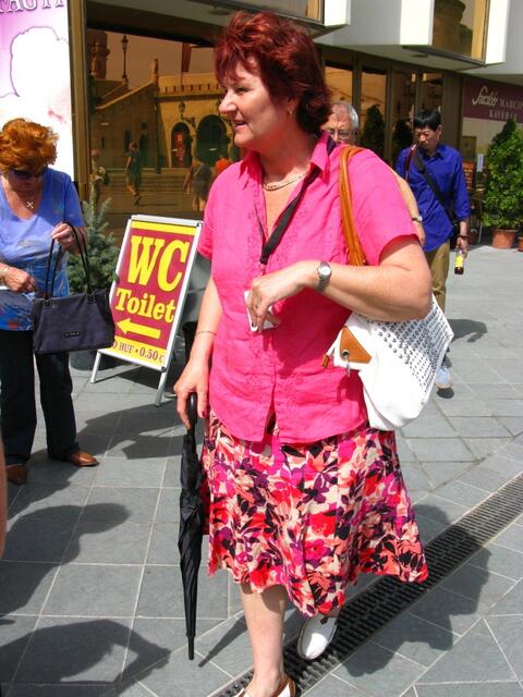 Unsere Reiseleiterin Andrea