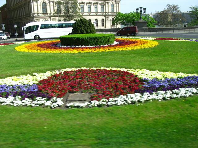Schöner Kreisverkehr