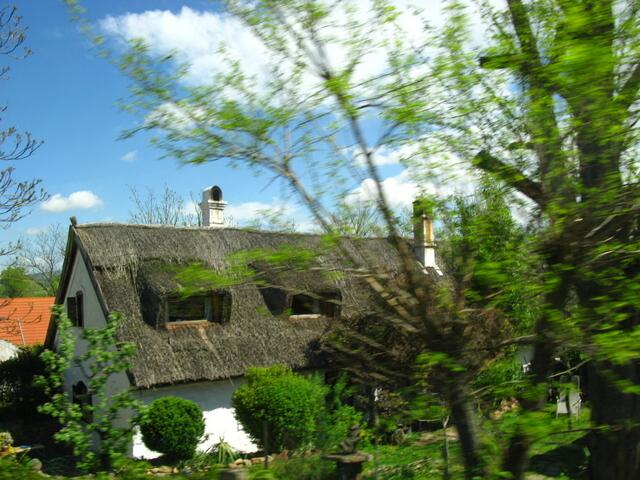 Schöne Häuser in der Nähe von Tihany