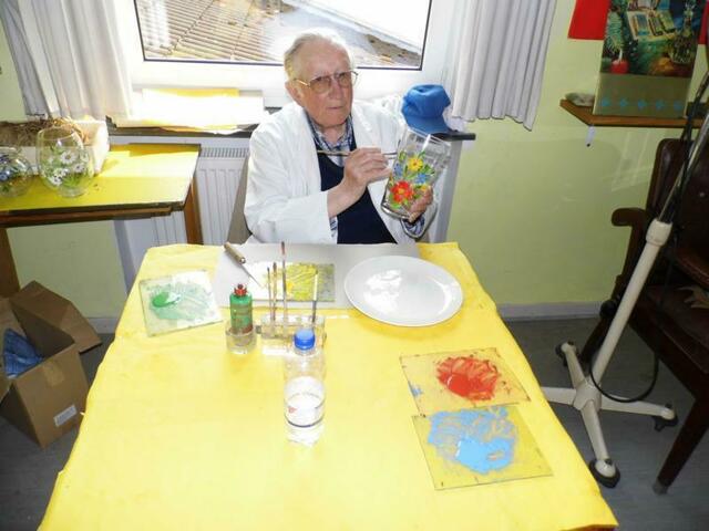 Glasmaler Eduard Hopfer