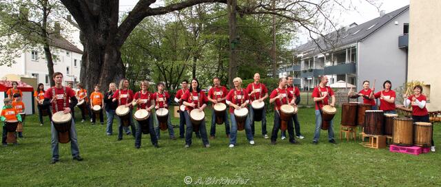 "Let's drum" machte gleich zu Beginn gute Laune