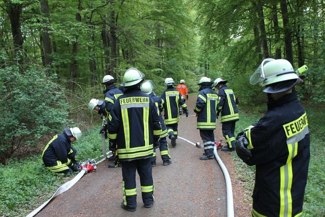 Aufbau des Löschangriffs