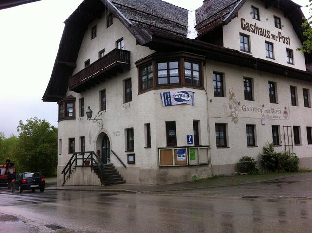 Das Gasthaus zur Post ist über 100 Jahre alt