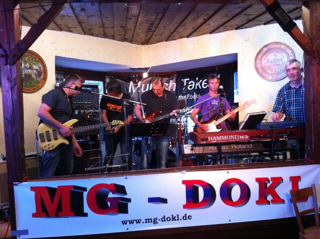 Dann kommt der gemeinsame Sound-Check