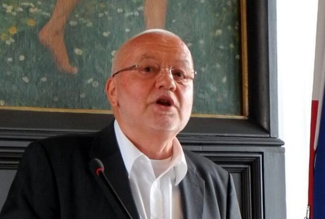Ekkehard Dennewitz hielt die Laudatio
