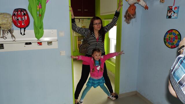 Das "Verrückte,krumme,schiefe Haus" in Nova Eventis - am 11.5.2013 !