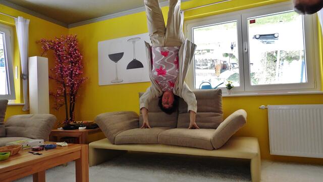 Ist meine Frau nicht "sportlich" ?