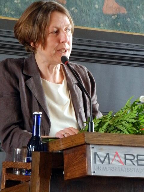Monika Biebusch, Vorsitzende der Marburg SPD
