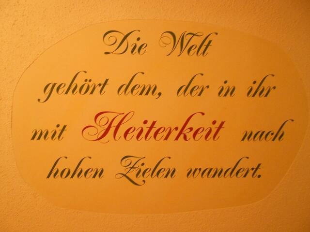 Gedichte im Hause Thalerhof.