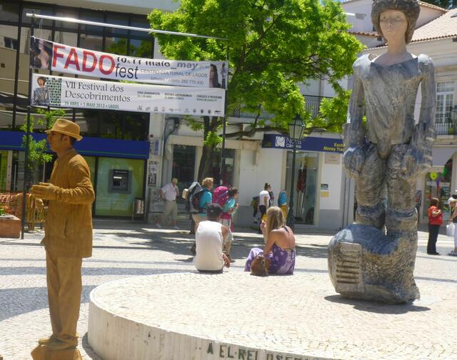 Lagos an der Algarve.