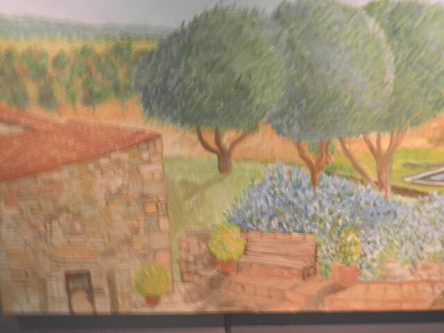 "Mallorca im Artatal" 100x120 cm Akry/Leinwand