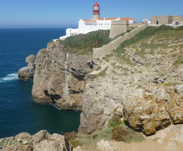 Cabo de São Vicente, südwestlichster Punkt Europas.