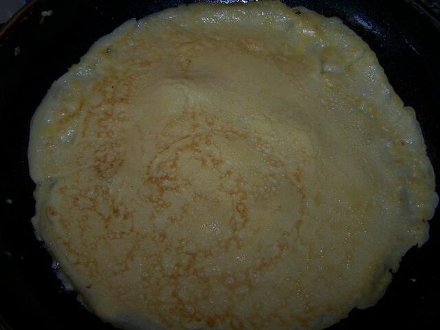 Crespelle (dünner Pfannkuchen)