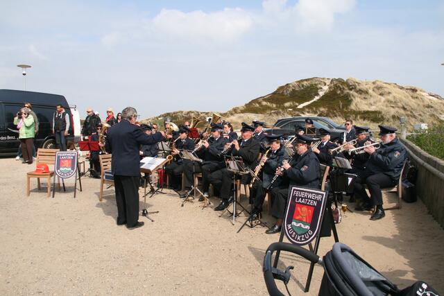 Konzert vor der Sansibar in Rantum