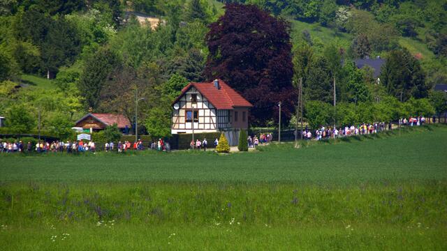 Das Wandern ist des Müllers Lust ... mit einem Glas Wein in der Hand noch viel schöner