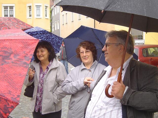 Regen ohne Ende beim Besuch in Abensberg | Foto: privat