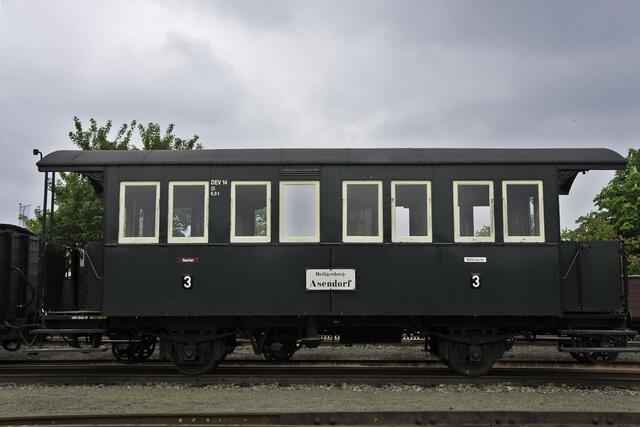 Personenwagen 14, er wurde mehrmals umbezeichnet.