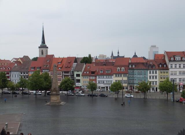 Ein Blick vom Dom auf die Stadt