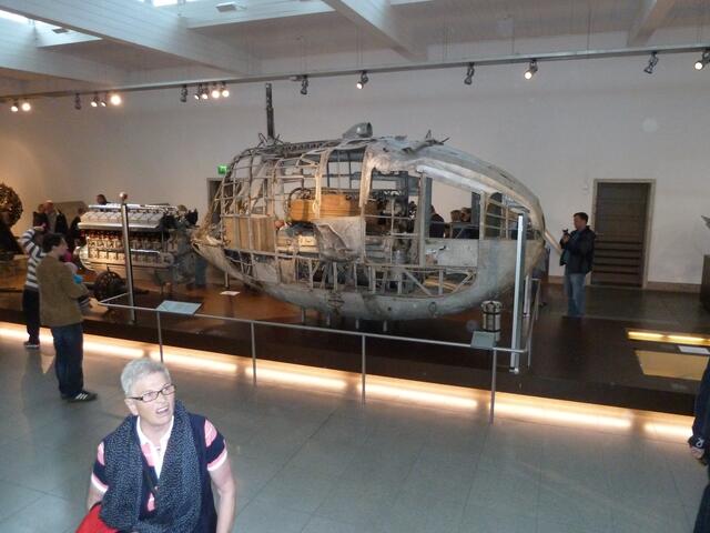 Zerstörter Hupschrauber.