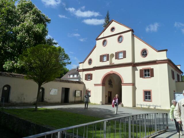 Das Haus mit dem Tordurchgang.