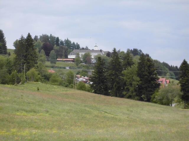 Blick auf Reha-Klinik L.-Ried