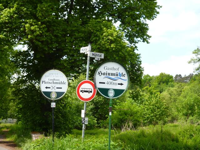 bald haben wir es geschafft, nur noch 400m bis zur Hainmühle