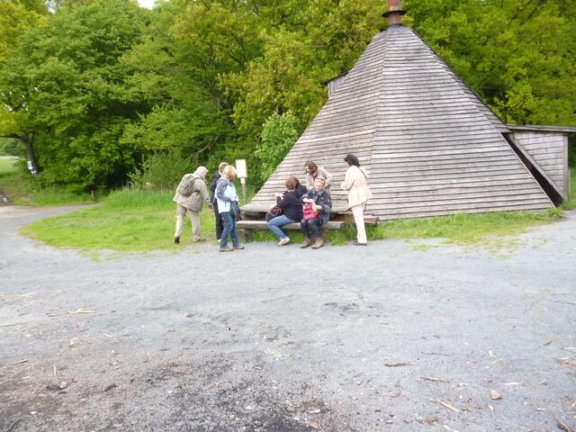 Die Grillhütte am "schwarzen Meer"