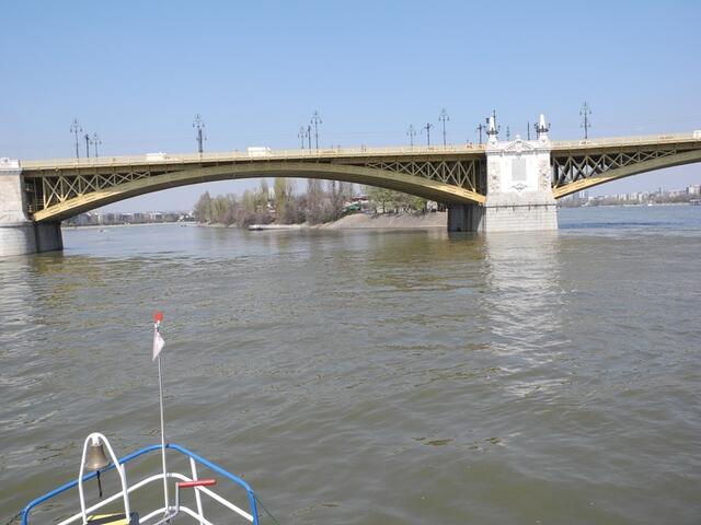 Anfahrt zur Margareteninsel