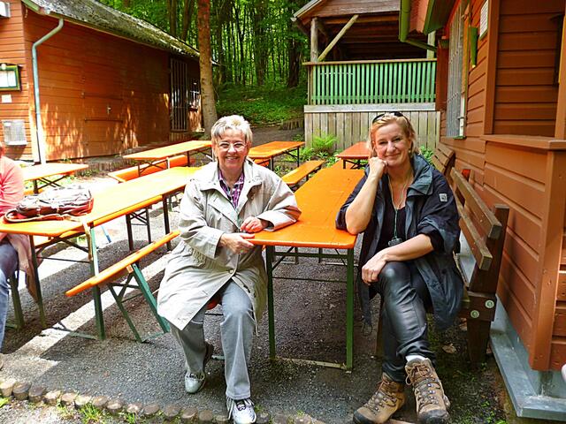 Päuschen an der Buchholzbrücke