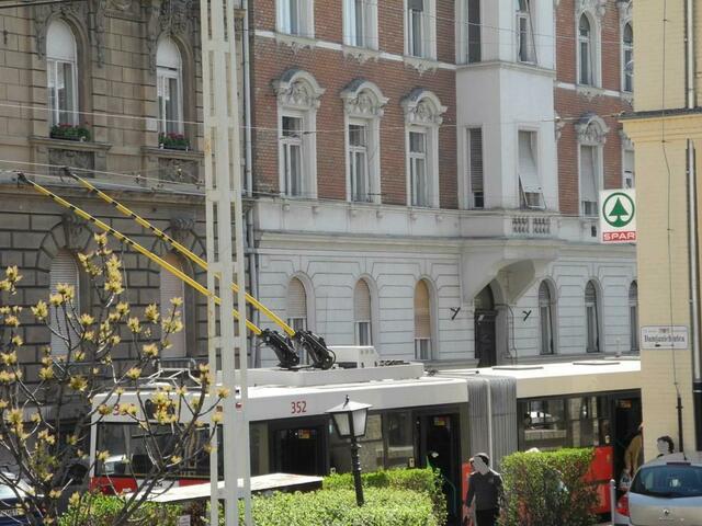 Hier gibt es noch Oberleitungsbusse