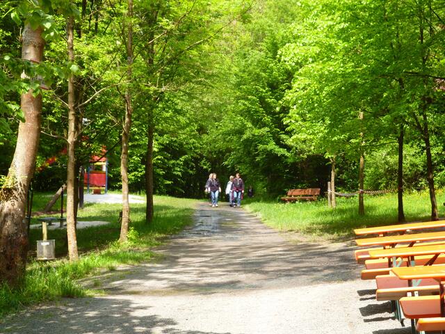 Ankunft an der Buchholzbrücke