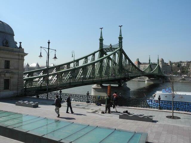 Die Szabadság híd (Freiheitsbrücke)