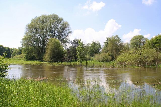 Das eh schon platte Land bei Peine versinkt ... ;o)