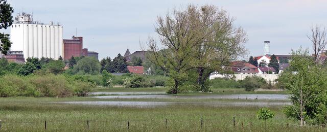 Blick auf Peine aus Südwest