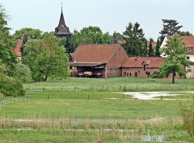 Blick von Eixe nach Peine-Vöhrum