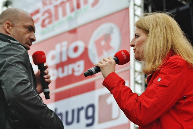 Detlef D! Soost und Birgit Hahn (Radio Hamburg)