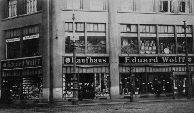 Warenhaus der Gebr. Wolff, Schwarzer Bär 4. Foto: Nachlass Werner Krämer