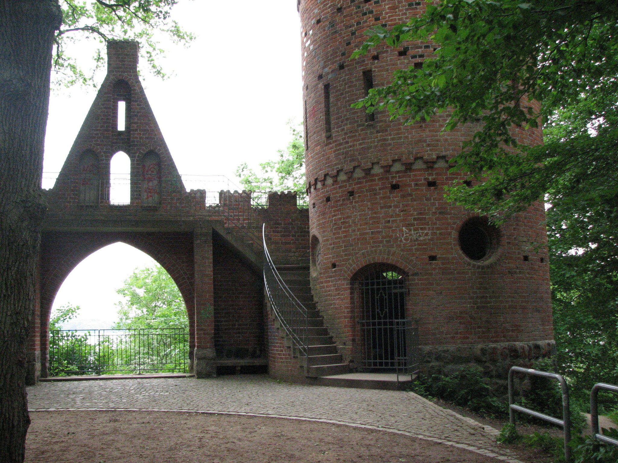 Reppiner Burg in SchwerinMueß Schwerin (MV)