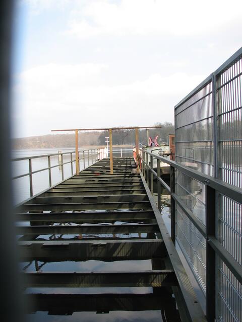 Bootsanleger an der Reppiner Burg