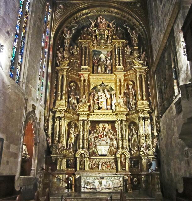 27.03.2012 Palma de Mallorca - Spanien.                           Cathedral de Palma de Mallorca.