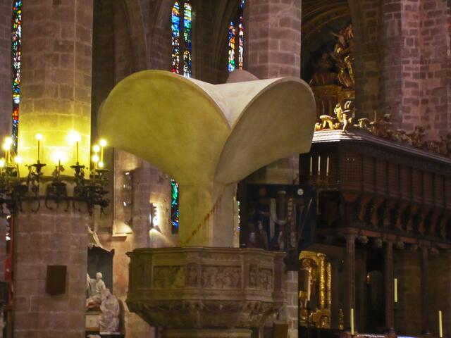 27.03.2012 Palma de Mallorca - Spanien.                           Cathedral de Palma de Mallorca.