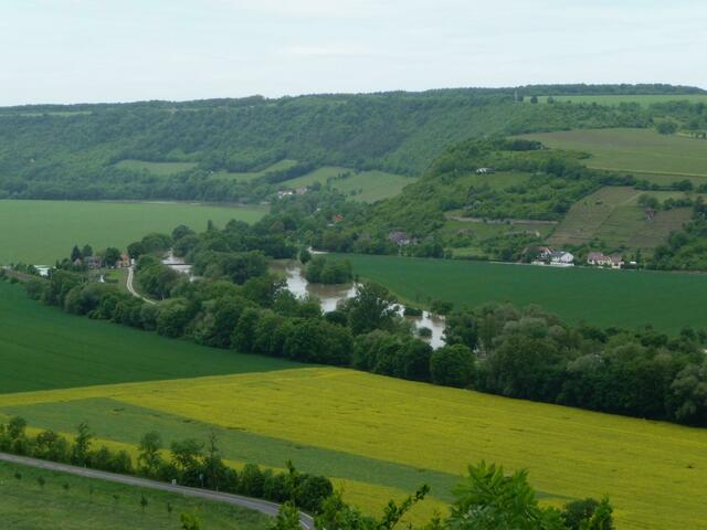 Blick vom "Bismarckturm" zum "Fischhaus".