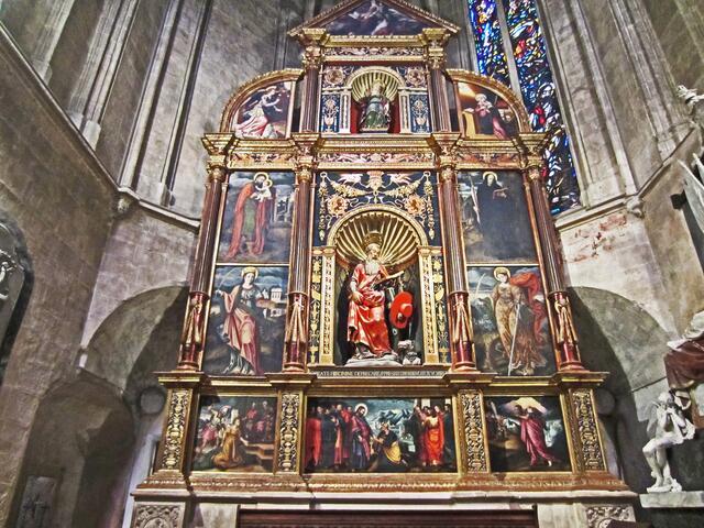27.03.2012 Palma de Mallorca - Spanien.                           Cathedral de Palma de Mallorca.