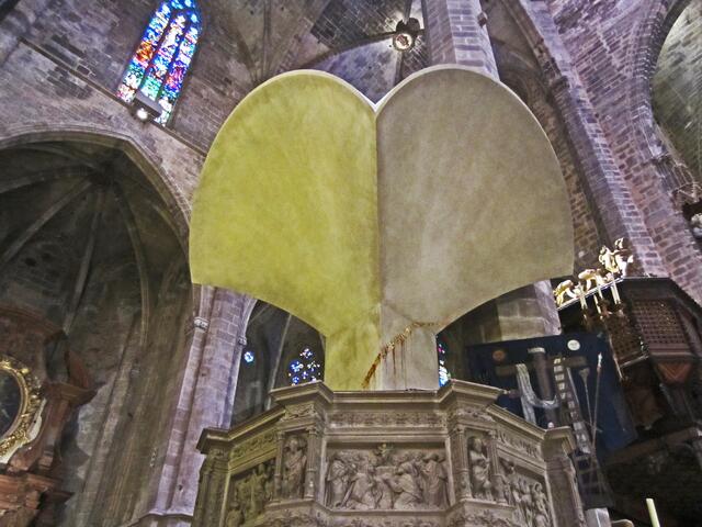 27.03.2012 Palma de Mallorca - Spanien.                           Cathedral de Palma de Mallorca.
