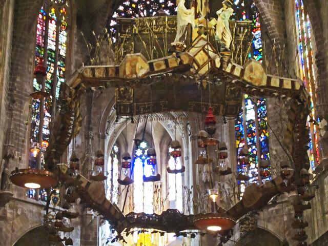 27.03.2012 Palma de Mallorca - Spanien.                           Cathedral de Palma de Mallorca.