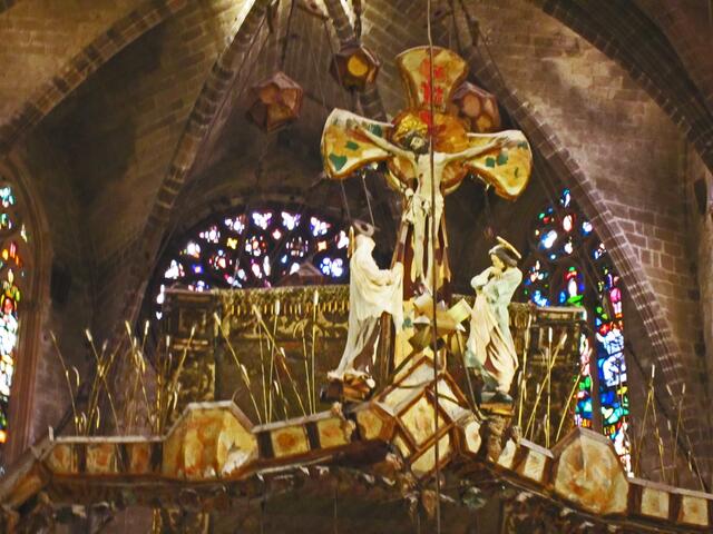 27.03.2012 Palma de Mallorca - Spanien.                           Cathedral de Palma de Mallorca.